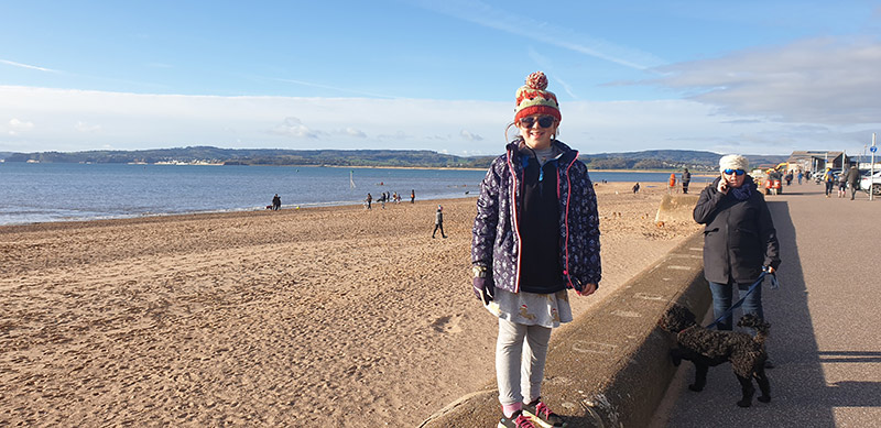 You are currently viewing Pictures from Exmouth beach – November 2021